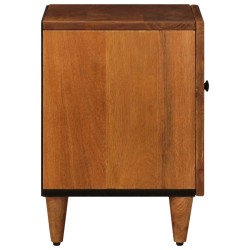 Cabinet de chevet Marron 40 x 33 x 46 cm Bois de mangue massif 633771633771