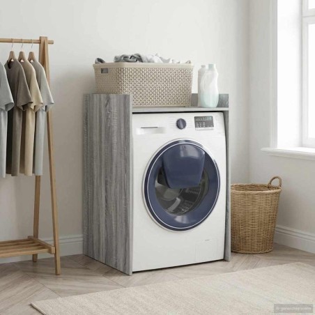 Armoire pour machine à laver Gris Sonoma 67,5 x 62 x 97 cm 633773633773