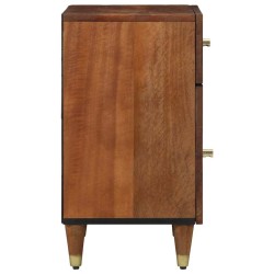 Cabinet de chevet avec porte Marron miel 50 x 33 x 60 cm 633781633781