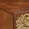 Cabinet de chevet avec porte Marron miel 50 x 33 x 60 cm 633781633781