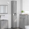 Cabinet de salle de bain Gris Sonoma 30,5 x 30 x 195 cm 633782633782