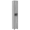 Cabinet de salle de bain Gris Sonoma 30,5 x 30 x 195 cm 633782633782