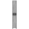 Cabinet de salle de bain Gris Sonoma 30,5 x 30 x 195 cm 633782633782