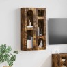 Armoire suspendue avec étagère ELST Chêne fumé 59 x 20 x 100 cm 633801633801