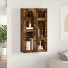 Armoire suspendue avec étagère ELST Chêne fumé 59 x 20 x 100 cm 633801633801