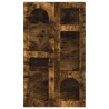 Armoire suspendue avec étagère ELST Chêne fumé 59 x 20 x 100 cm 633801633801