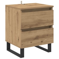 Cabinet de chevet Chêne artisanal 40 x 35 x 50 cm 633803633803