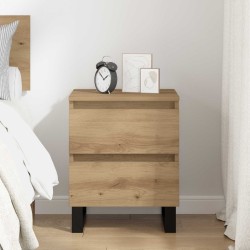 Cabinet de chevet Chêne artisanal 40 x 35 x 50 cm 633803633803