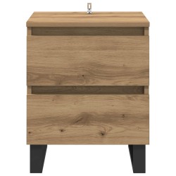 Cabinet de chevet Chêne artisanal 40 x 35 x 50 cm 633803633803
