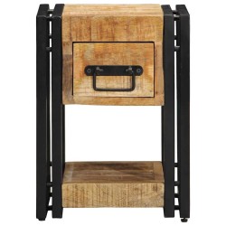 Cabinet de chevet Marron 30 x 30 x 40 cm Bois de mangue massif 633804633804