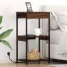 Cabinet de chevet Chêne brun 41 x 31 x 76 cm Bois d'ingénierie 633805633805