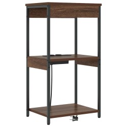 Cabinet de chevet Chêne brun 41 x 31 x 76 cm Bois d'ingénierie 633805633805