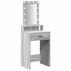 Table de Toilette Gris 50 x 41 x 140 cm Bois d'ingénierie 633809633809