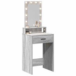 Table de Toilette Gris 50 x 41 x 140 cm Bois d'ingénierie 633809633809