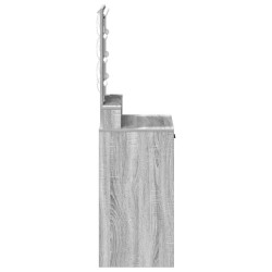 Table de Toilette Gris 50 x 41 x 140 cm Bois d'ingénierie 633809633809
