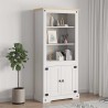 Placard Gamme Corona Pin mexicain Blanc 80x40x170 cm 633815633815