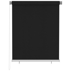 Store roulant d'extérieur 125 (l) x 140 (H) cm noir 633821633821