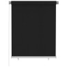 Store roulant d'extérieur 125 (l) x 140 (H) cm noir 633821633821