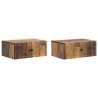 Cabinet de chevet 2 pcs Bois ancien 49 x 34,5 x 20 cm 633833633833