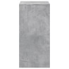 Table de bar gris béton 51x50x103,5 cm bois d'ingénierie 633835633835