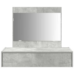 Table de Toilette Gris 83 x 40 x 70 cm Bois d'ingénierie 633839633839