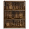 Armoire murale de salle de bain Chêne Fumé 40 x 10 x 50 cm 633840633840