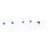 Rennes LED 5 pcs Blanc tissu 633843633843