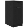 Cabinet de Bureau Chêne noir 33 x 50 x 75 cm Bois d'ingénierie 633844633844