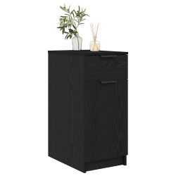 Cabinet de Bureau Chêne noir 33 x 50 x 75 cm Bois d'ingénierie 633844633844