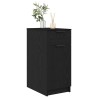 Cabinet de Bureau Chêne noir 33 x 50 x 75 cm Bois d'ingénierie 633844633844