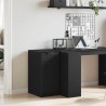 Cabinet de Bureau Chêne noir 33 x 50 x 75 cm Bois d'ingénierie 633844633844