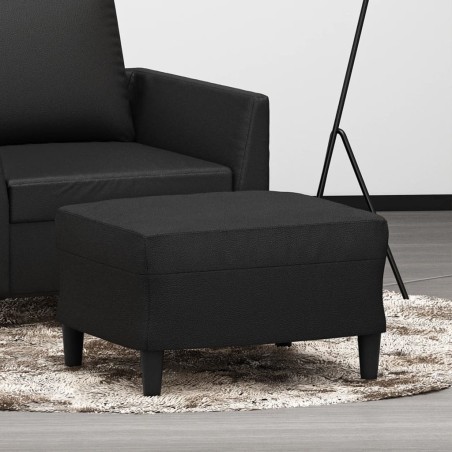 Repose-pied Noir 60x50x41 cm Similicuir 633845633845