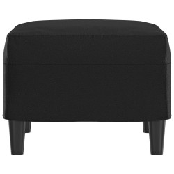 Repose-pied Noir 60x50x41 cm Similicuir 633845633845