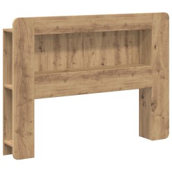 Cabinet de Tête de Lit Chêne artisanal 120 cm Bois d’ingénierie 633847633847