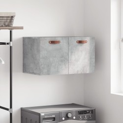 Armoire murale Gris béton 60x36,5x35 cm Bois d'ingénierie 633852633852