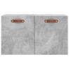 Armoire murale Gris béton 60x36,5x35 cm Bois d'ingénierie 633852633852