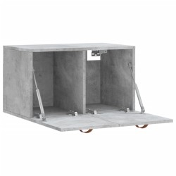 Armoire murale Gris béton 60x36,5x35 cm Bois d'ingénierie 633852633852