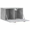 Armoire murale Gris béton 60x36,5x35 cm Bois d'ingénierie 633852633852
