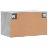 Armoire murale Gris béton 60x36,5x35 cm Bois d'ingénierie 633852633852