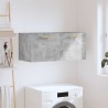 Armoire murale gris béton 80x36,5x35 cm bois d'ingénierie 633853633853