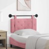 Tête de lit suspendue Avec lumière LED Rose Velours 633859633859