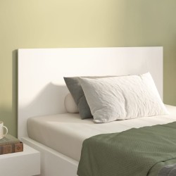 Tête de lit Blanc 120x1,5x80 cm Bois d'ingénierie 633862633862