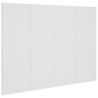 Tête de lit Blanc 120x1,5x80 cm Bois d'ingénierie 633862633862