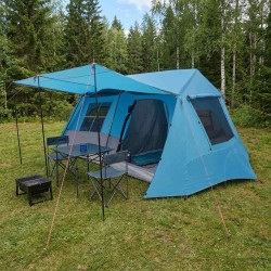 Tente tunnel Bleu 400 x 278 x 182 cm 633866633866