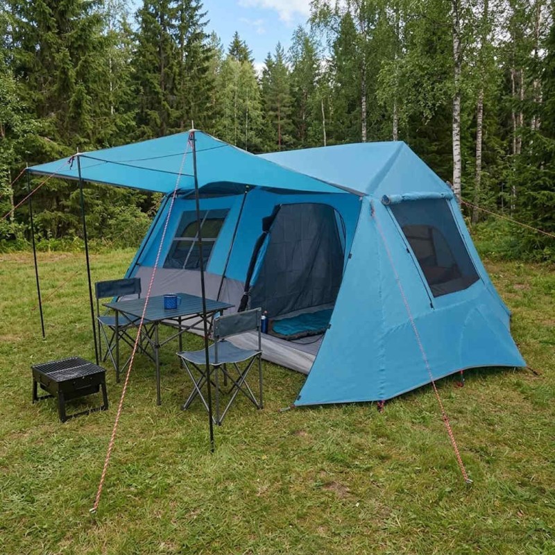 Tente tunnel Bleu 400 x 278 x 182 cm 633866633866