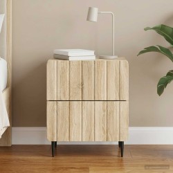 Cabinet de chevet avec tiroir Chêne Sonoma 43 x 34,5 x 49,5 cm 633869633869