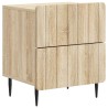 Cabinet de chevet avec tiroir Chêne Sonoma 43 x 34,5 x 49,5 cm 633869633869