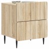 Cabinet de chevet avec tiroir Chêne Sonoma 43 x 34,5 x 49,5 cm 633869633869