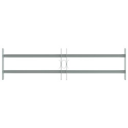 Grille de sécurité pour fenêtres avec 2 barres transversales 633870633870