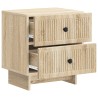 Cabinet de chevet avec tiroir Chêne Sonoma 43 x 34,5 x 47,5 cm 633877633877